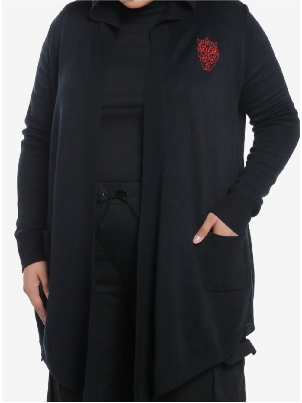 Her Universe Star Wars: The Clone Wars Darth Maul Hooded Cardigan Plus Size 2